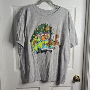 Scooby-Doo Men's Gray Graphic Tee